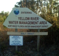 The Yellow River Water Management Area is located in Holt, Florida.
